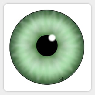 Emerald eye Sticker